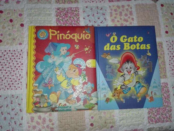 Conjunto de livros como novos