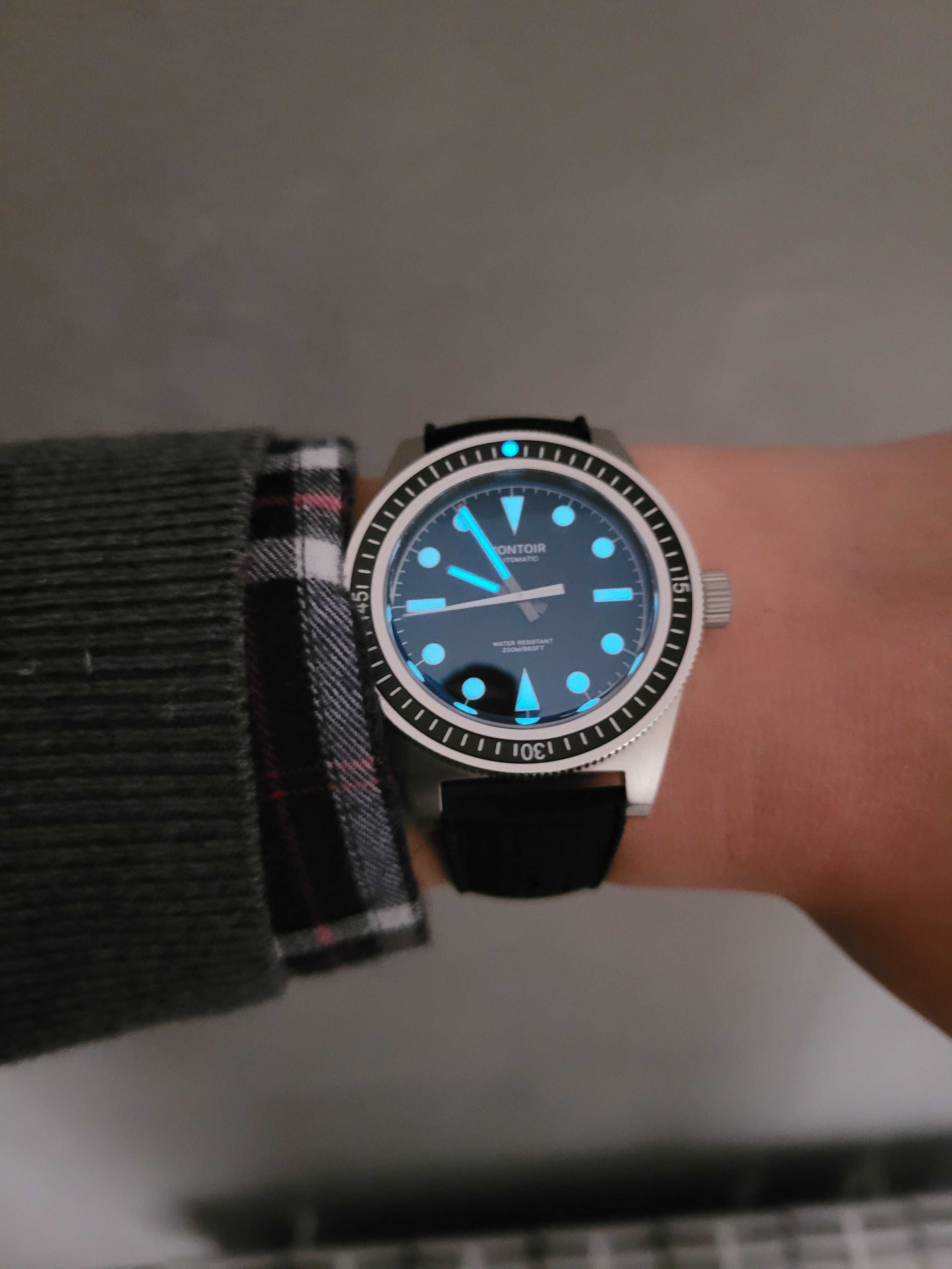 Zegarek Montoir MWMOD-01 V2 Black Diver