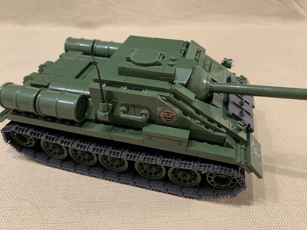 Czołg klocki Cobi Su85 World of Tank cobi14