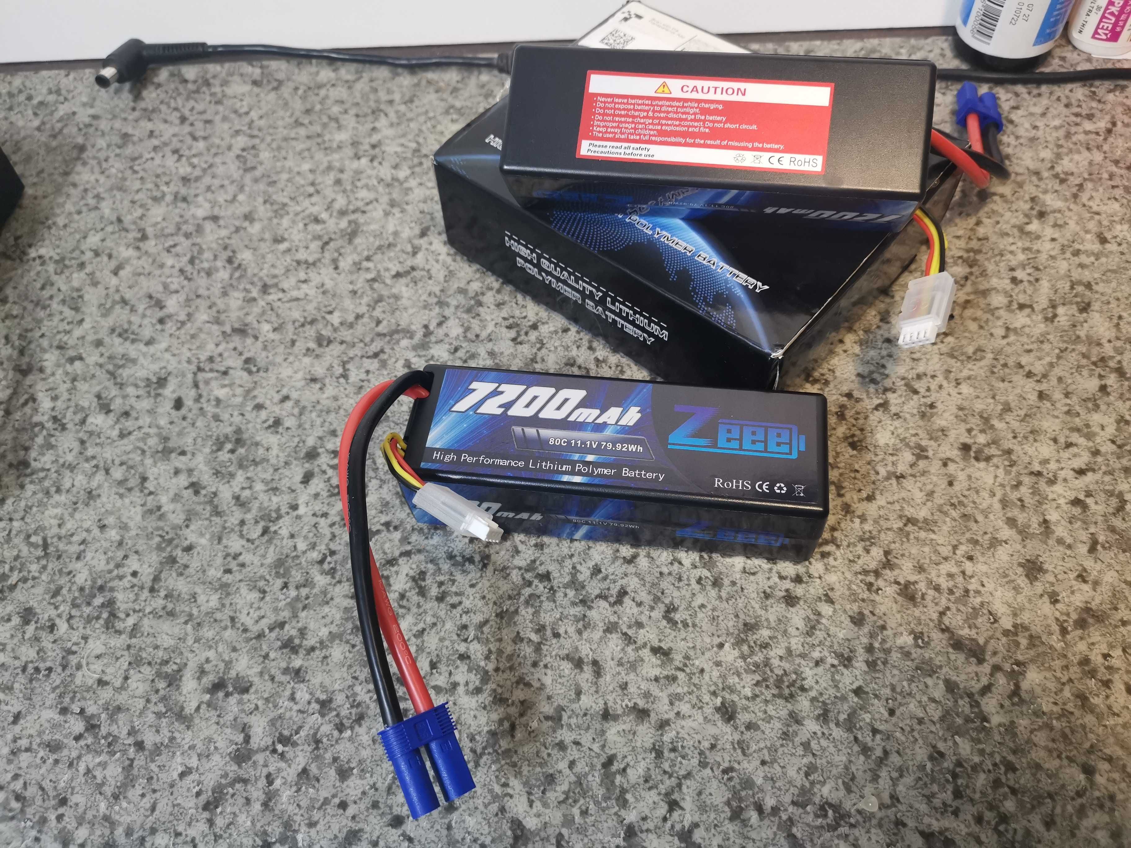 RC аккумулятор Zeee LiPo 2S 3S 6S 7200mAh 15000mAh батареї