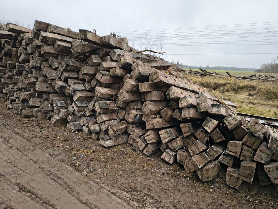 Podkłady kolejowe  betonowe