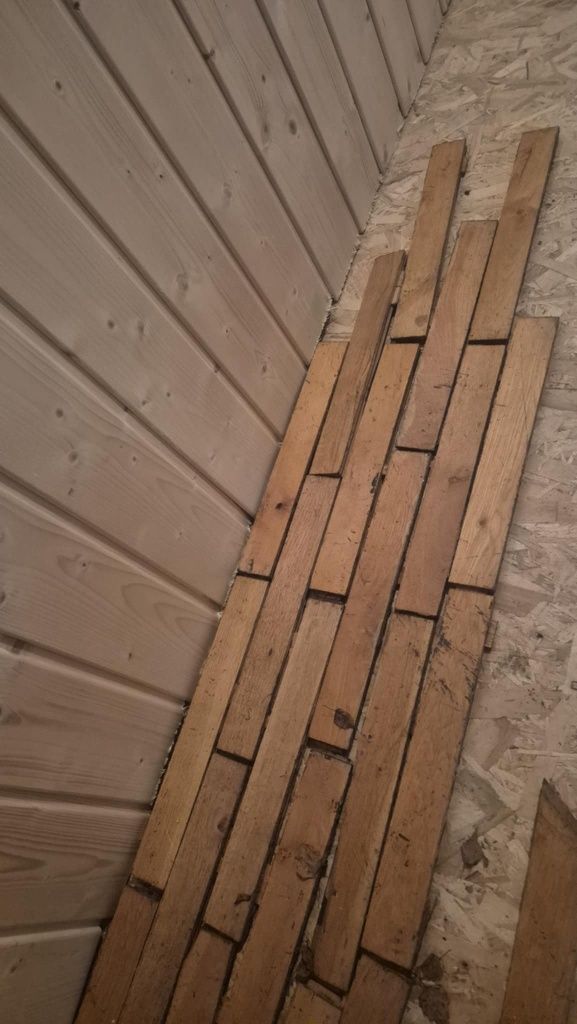 Parkiet dębowy przedwojenny