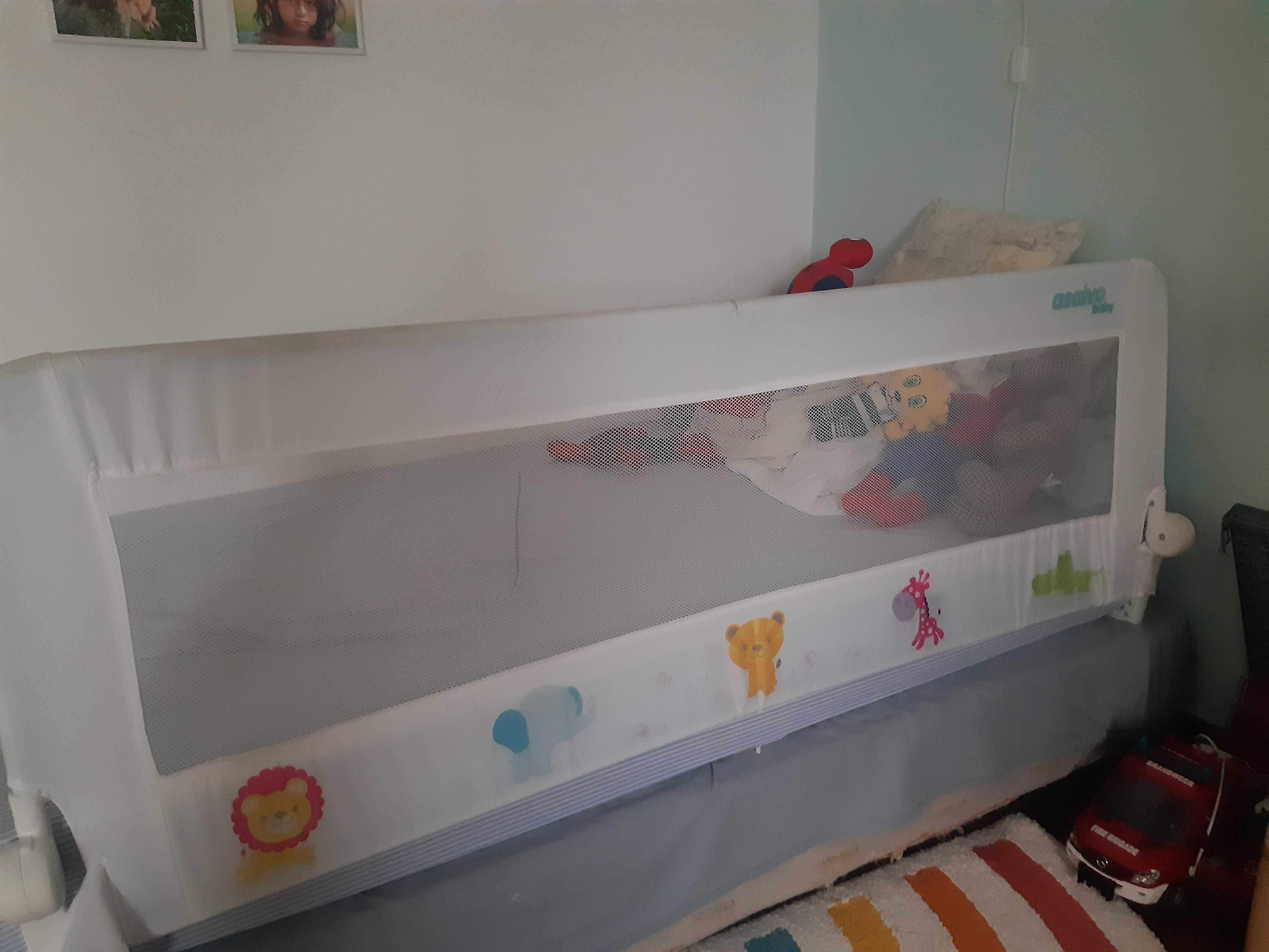 barra protecção queda cama