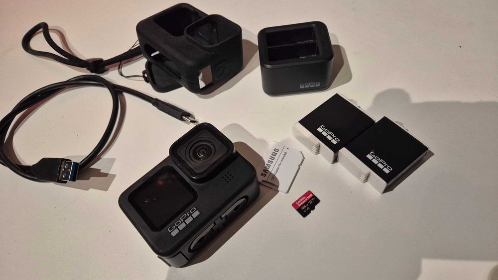 Kamera  Go Pro Hero 9 Black + baterie +karta 64Gb