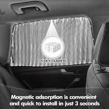 Zasłony osłony magnetyczne (2 szt.) przed słońcem do samochodu - NOWE