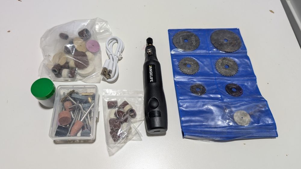 Máquina multifunções portátil bateria