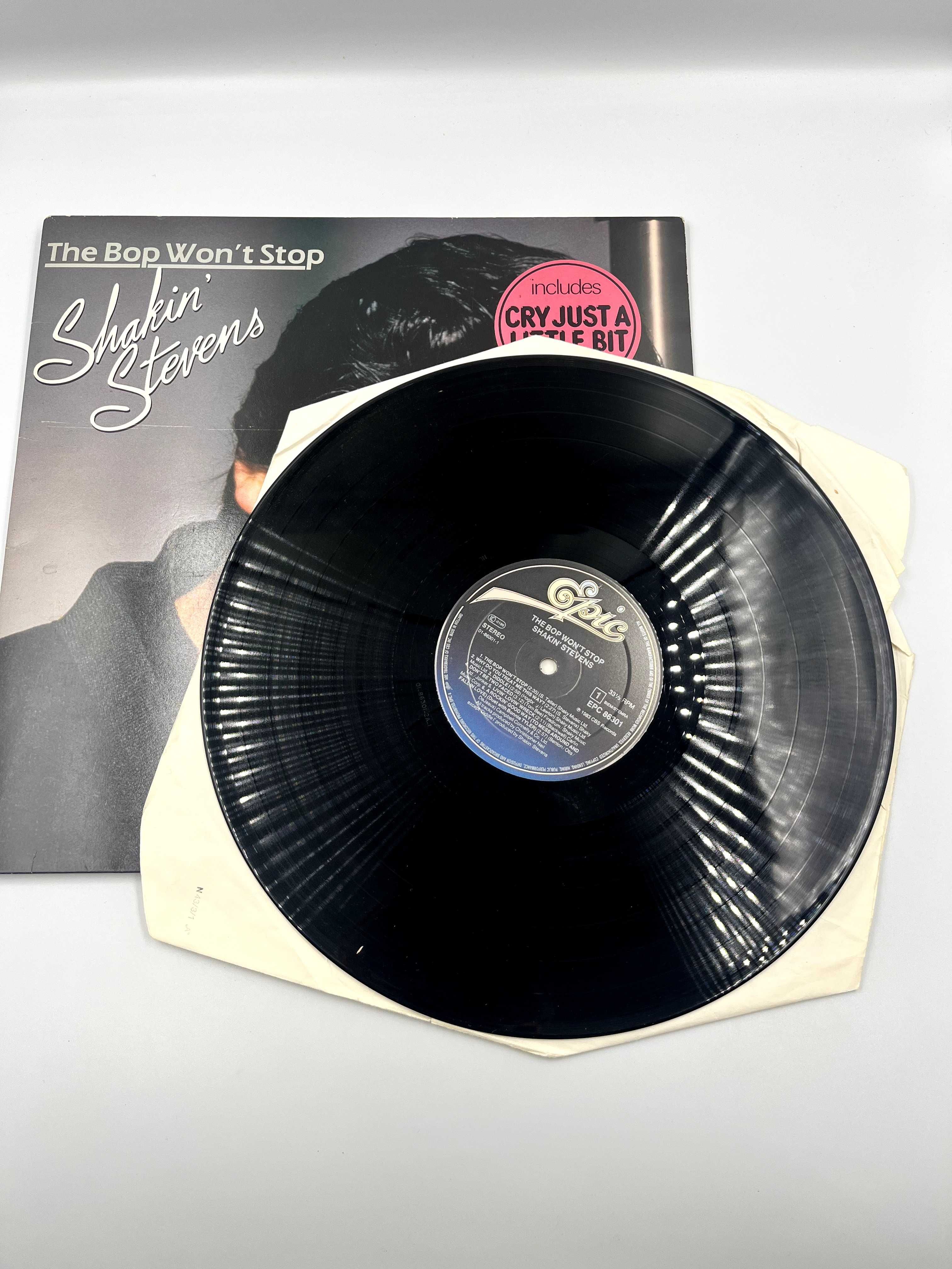 Shakin' Stevens - The Bop Won't Stop (winyl)