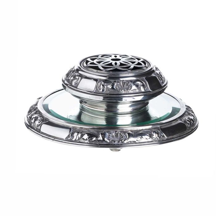 Serviço de Chá e Café Art-Deco em Prata Antiga