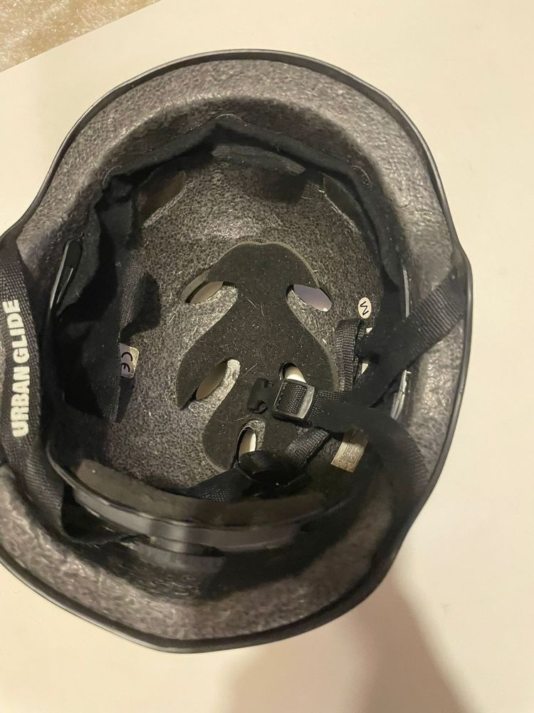 Capacete usado mas ainda funcional