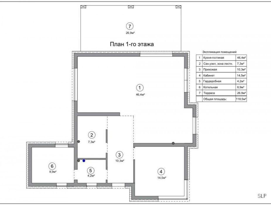 Новий будинок 180 кв.м. 6 соток, в закритому комплексі. Ходосівка