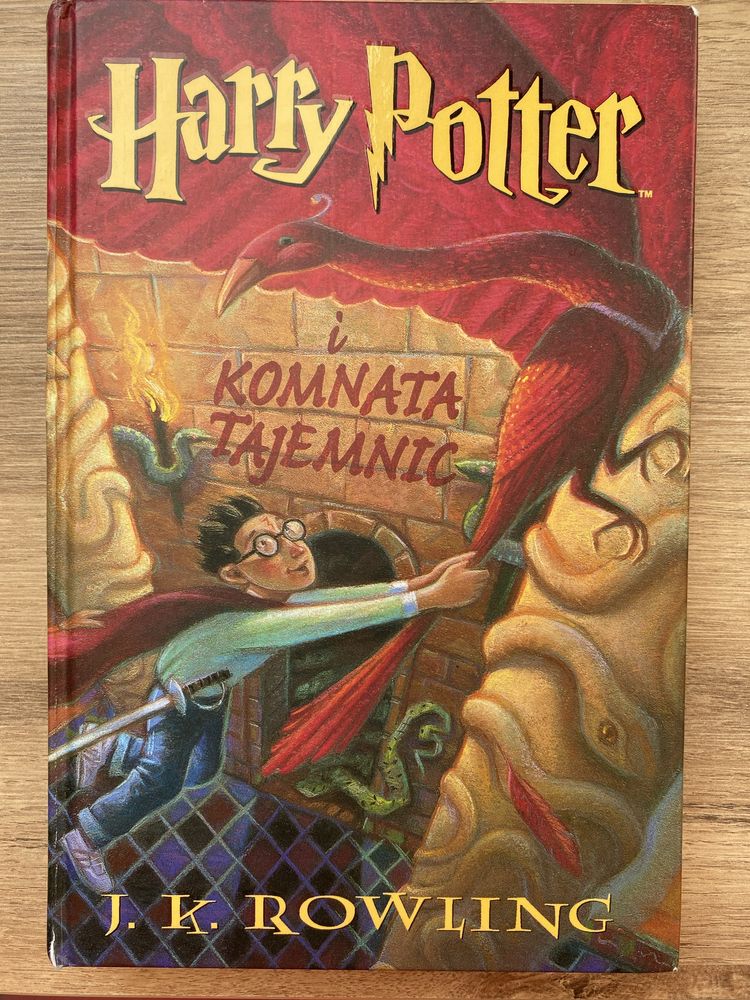 Harry Potter i kommata tajemnic J.K.Rowling 1 wydanie twarda oprawa