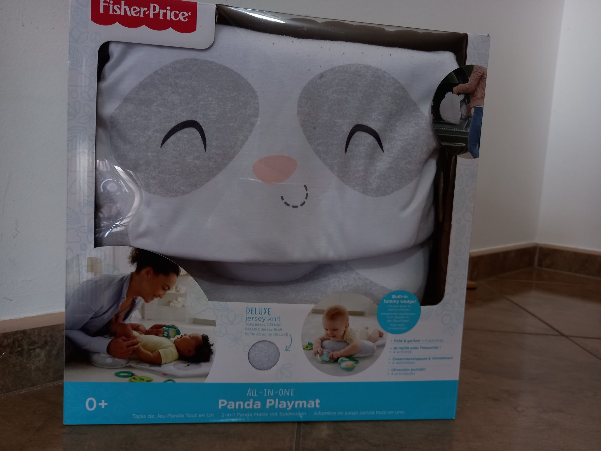 Almofada/ tapete panda  playmat Fisher-Price.