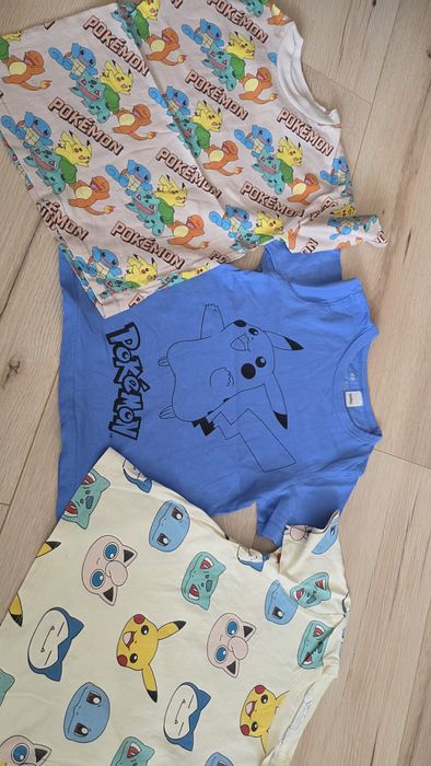 Bluzka bluzeczka koszulka h&m r.98/104 Pokemon