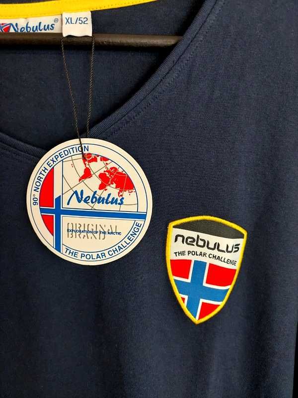 Nebulus markowa bawełniana koszulka roz XL