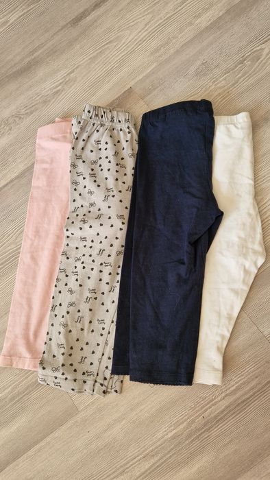 Zestaw 5 leginsów 3/4 110 do 116