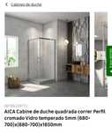 Cabine de duche AICA 70X70