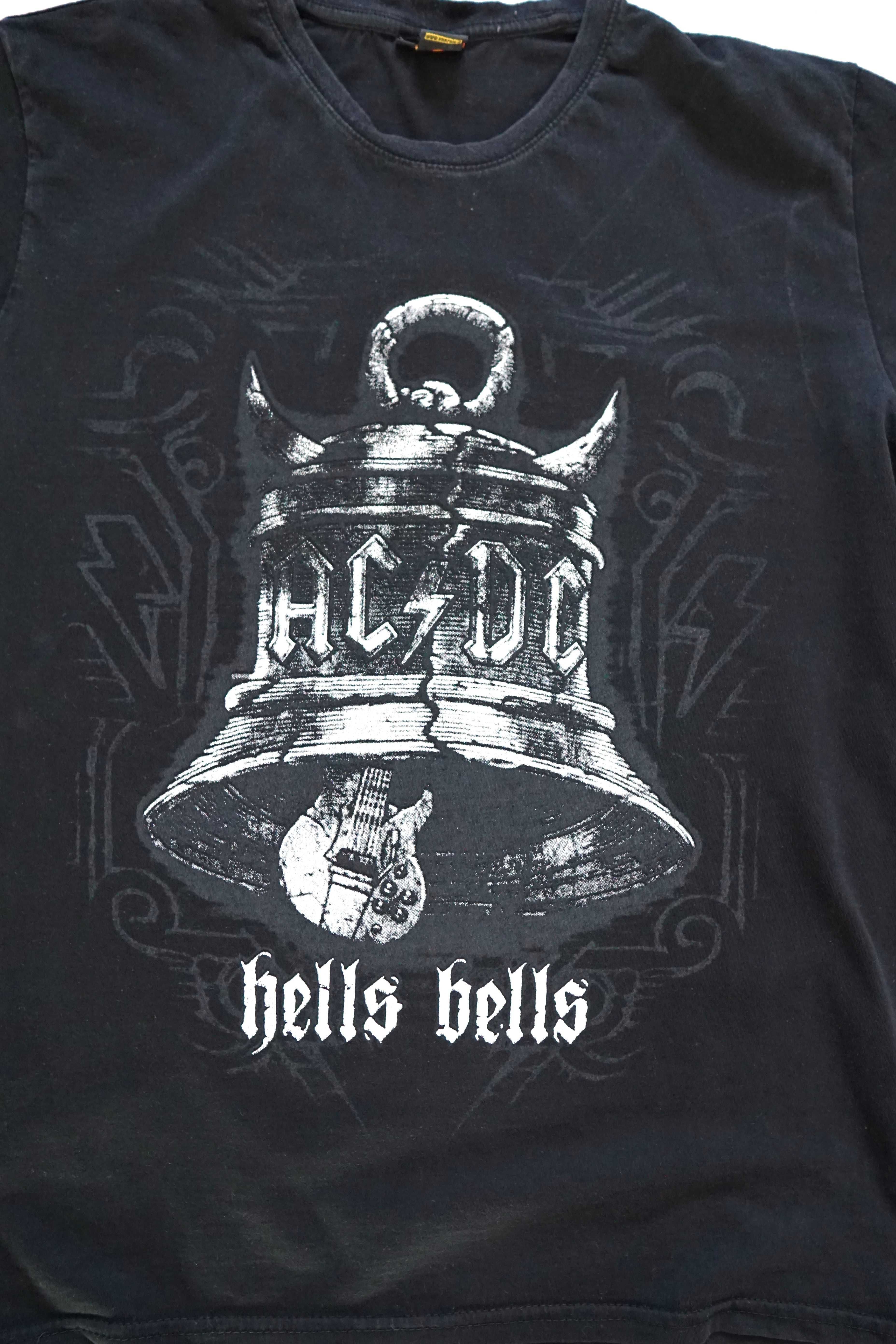 t-shirt AC/DC Hells Bells oldschool rozmiar L/XL