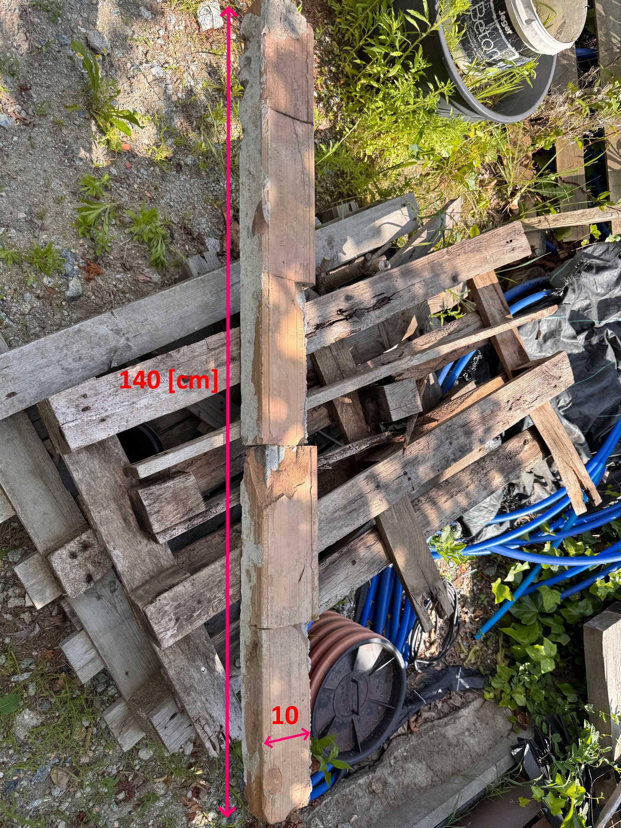 Nadproże betonowe 140 cm