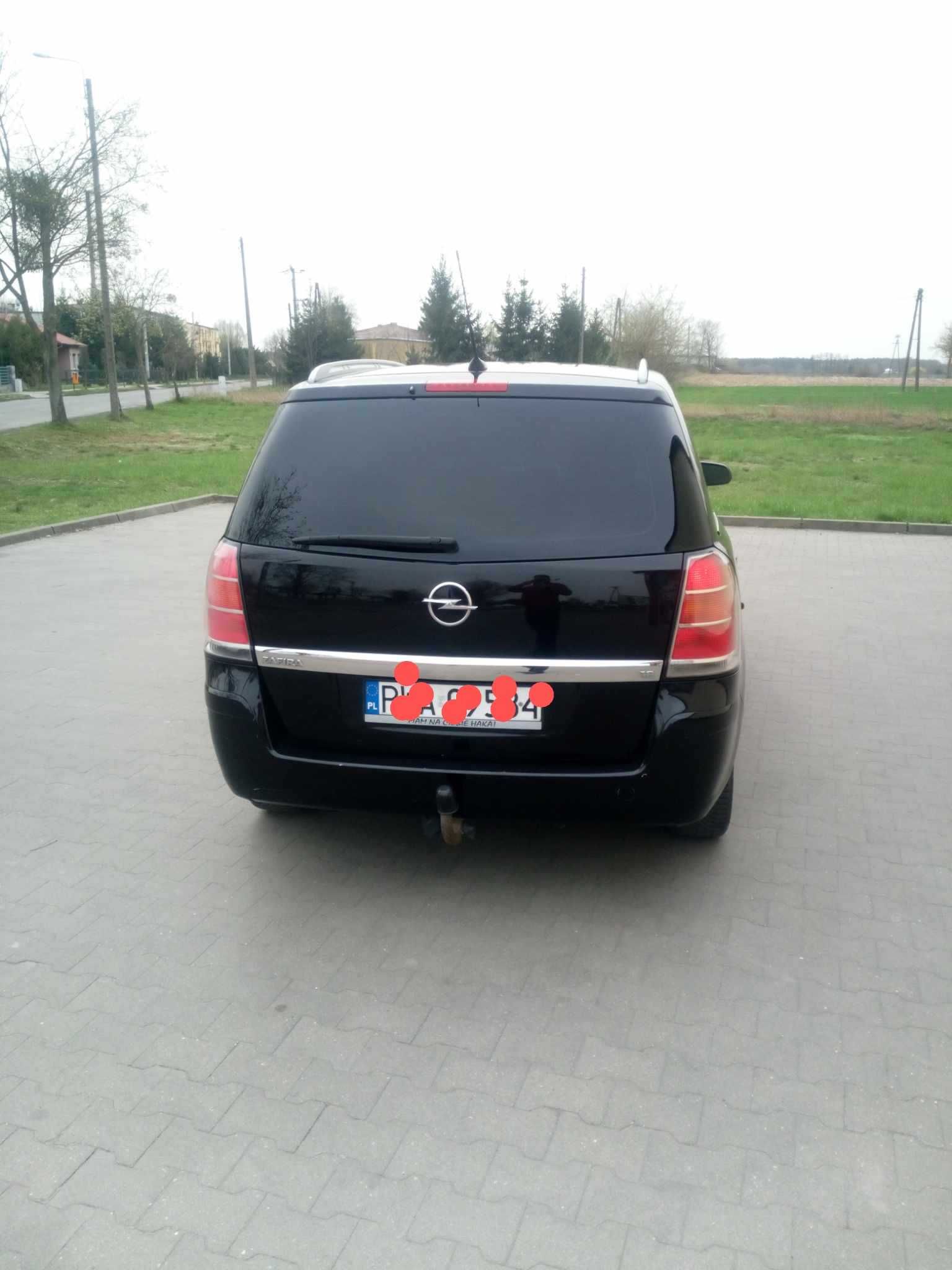 Opel Zafira B 2006 1.8 benzyna zamiana