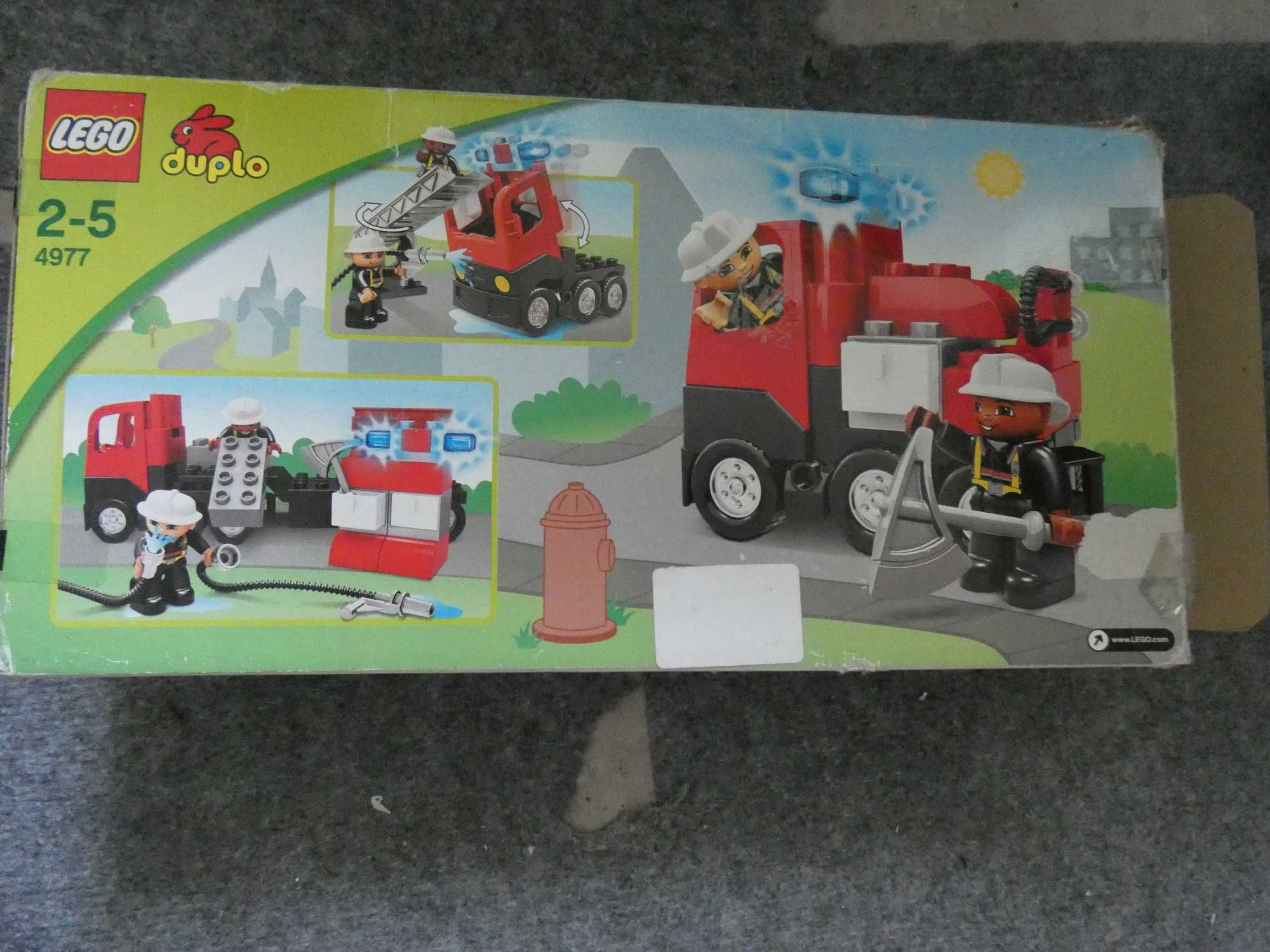 Lego duplo 4977 Wóz strażacki