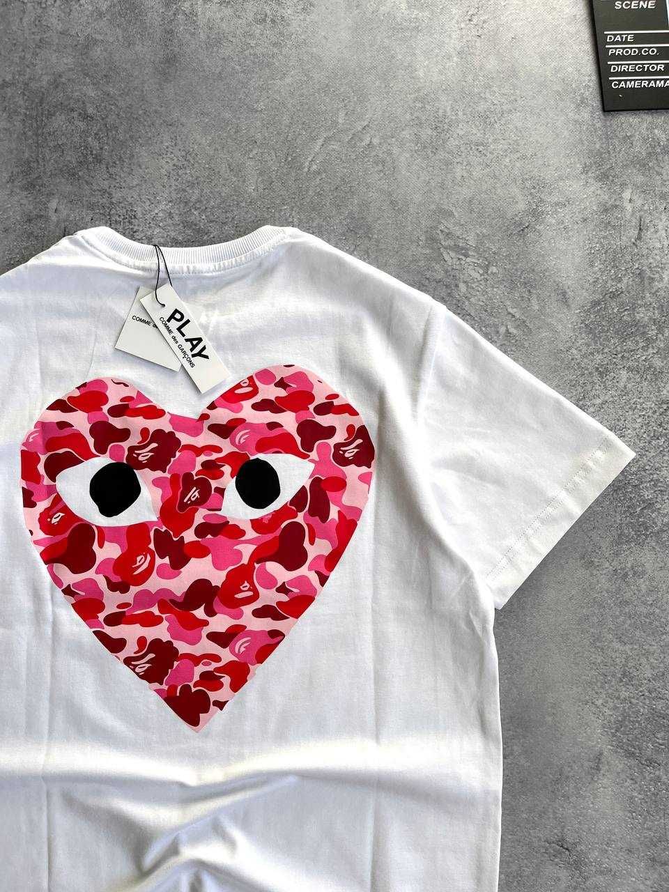 Футболка play comme des garcons
