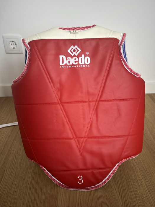 Colete protecoes Daedo karaté