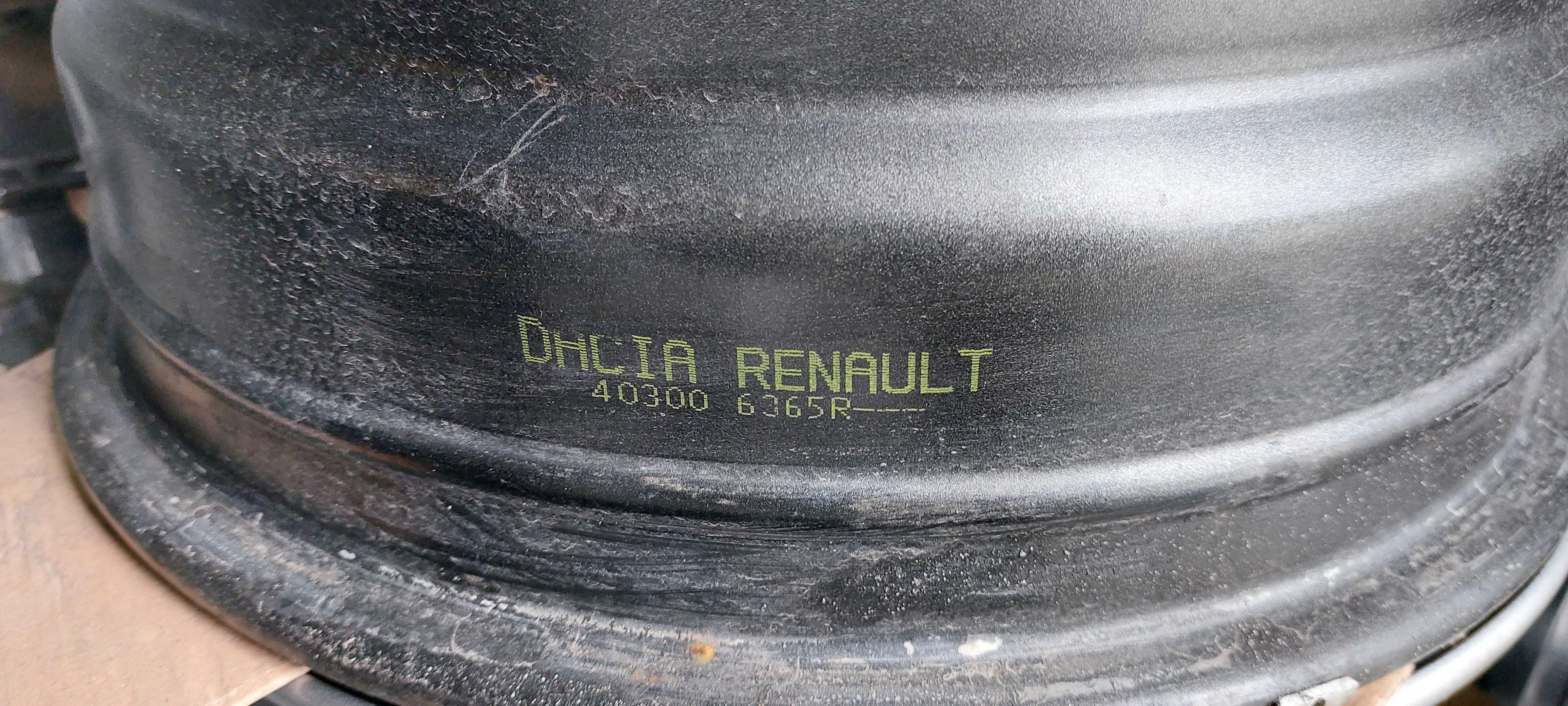 Диски Renault R16 5x114,3 6,5J ET50 Duster Captur Fluenc Megane Scenic