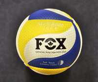 Мяч волейбольный Fox желто-синий PU