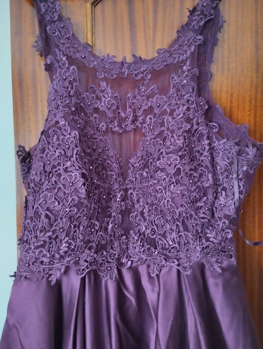 Vestido de cerimónia lilás