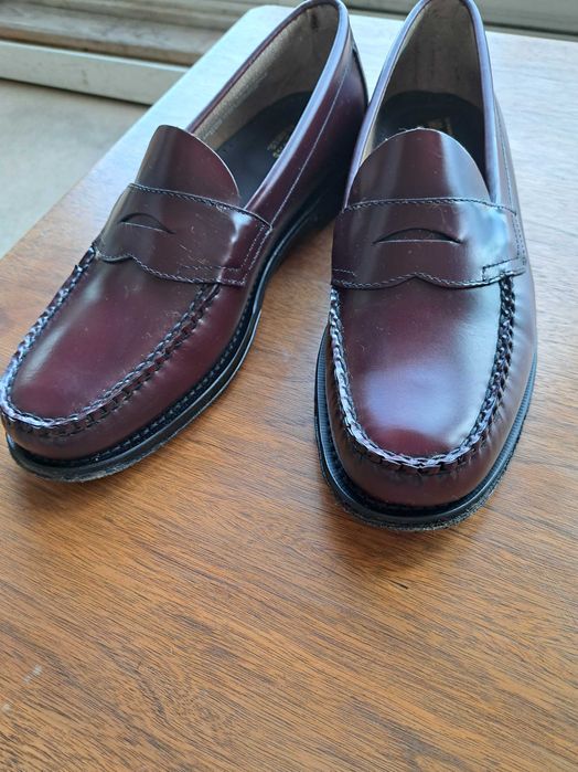 Sapatos Bass Weejuns Logan 44 cor de vinho