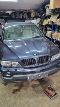 Бампер передний кузов Е53 e53 bmw x5 комклект с туманка молдинг