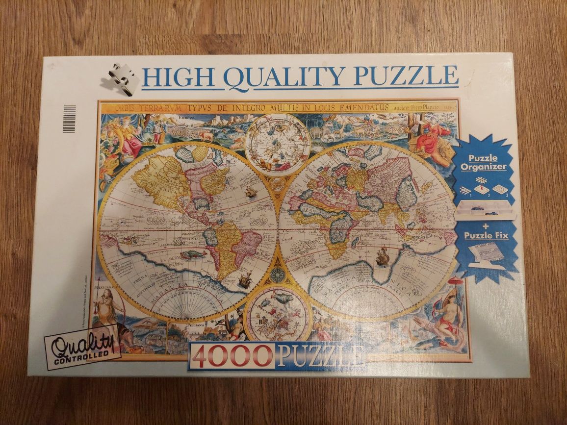 Puzzle Clementoni 4000 elementów Antyczna Mapa Świata