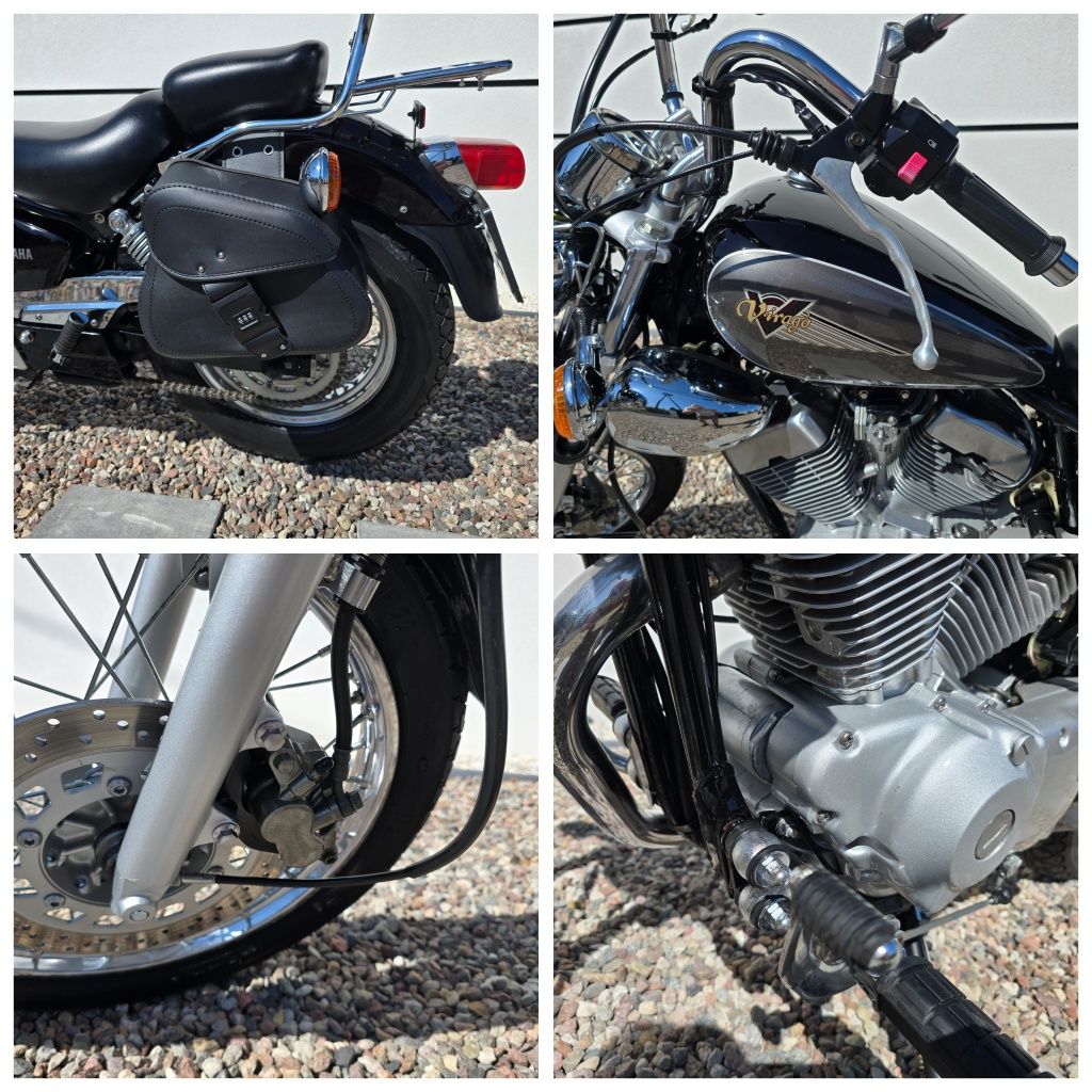 Yamaha VIRAGO 250/125 KAT A1,B 1997R po serwisie transport raty gratis