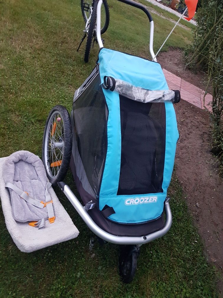 Croozer kid 1 przyczepka rowerowa wózek Riksza