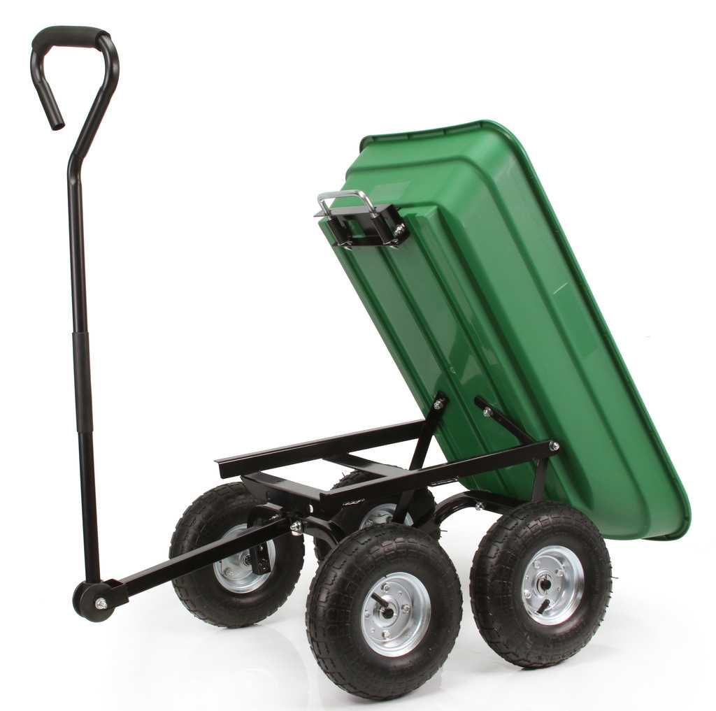 WÓZEK OGRODOWY 120Kg /kompozyt  ogrodniczy transportowy do ogrdu