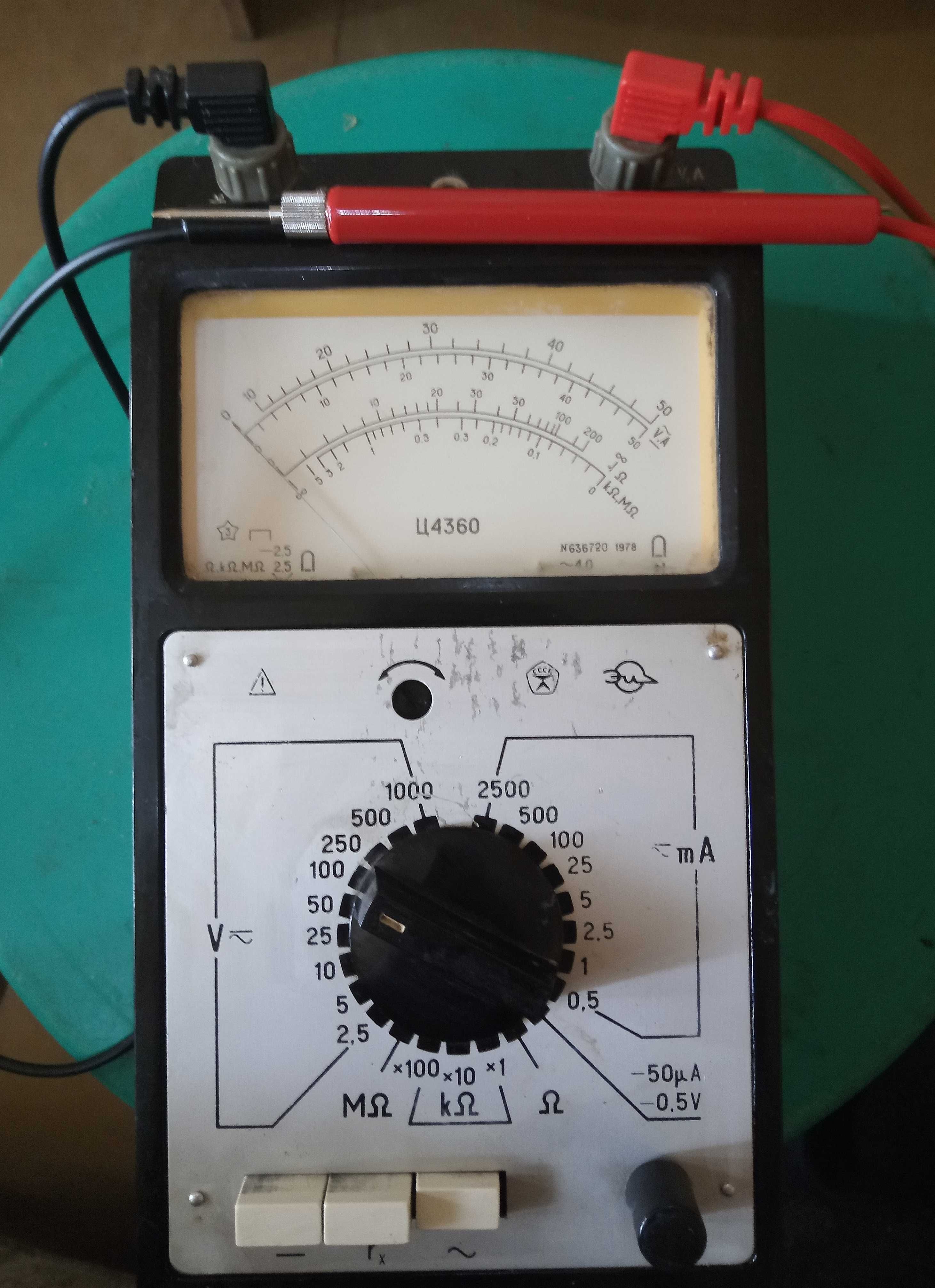 рабочий  тестер Ц4360.