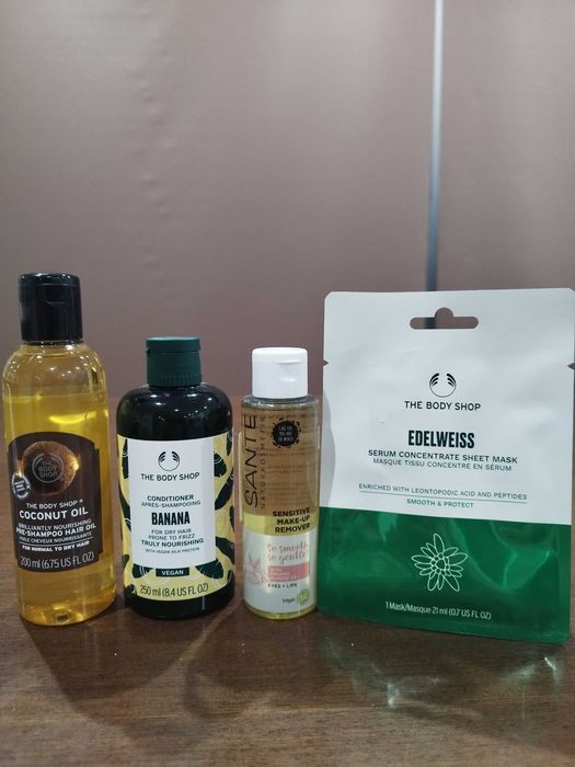 Kit de beleza para senhora, body shop