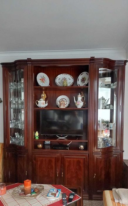 Conjunto de Móvel TV cerejeira