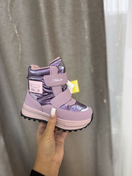 Томм , дутики , зимові черевики , 27-32 , для девочек , зимние