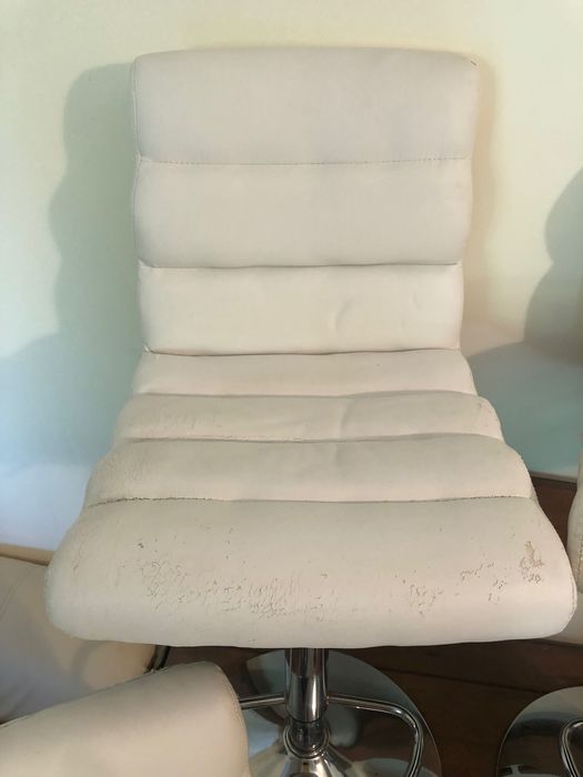 Conjunto de 4 Bancos Ajustáveis ou de Cabeleireiro