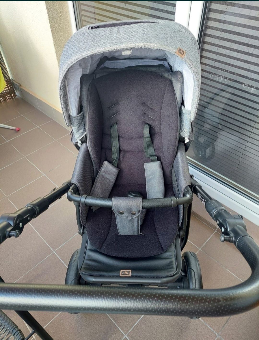 Wózek głęboko-spacerowy 2w1 Adamex Reggio
