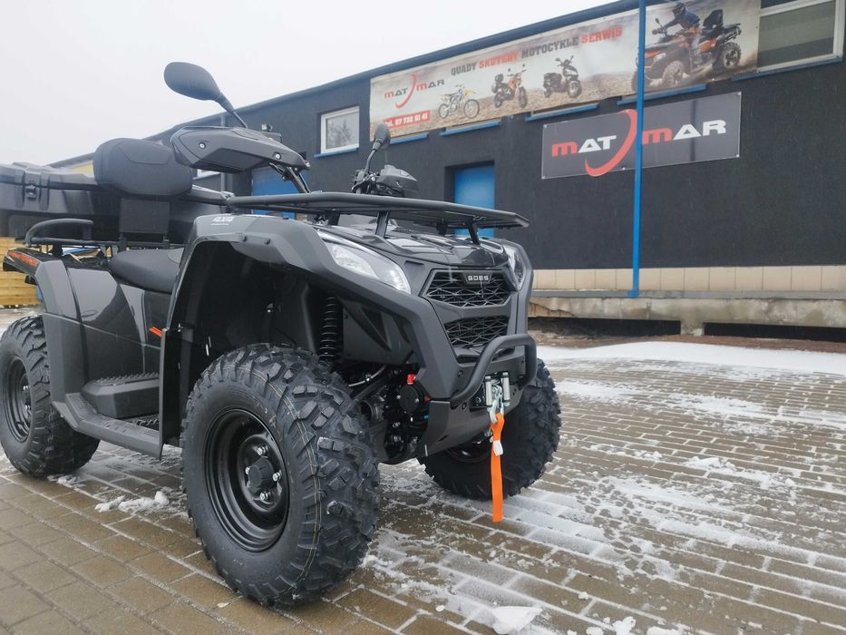 CFmoto Goes 400 wyprzedaż rocznika kufer pług MATMAR Ełk