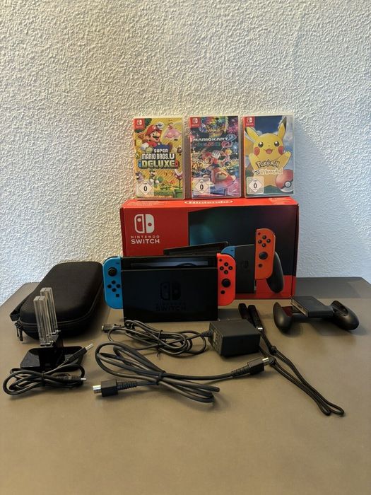 Console Nintendo Switch em ótimo estado