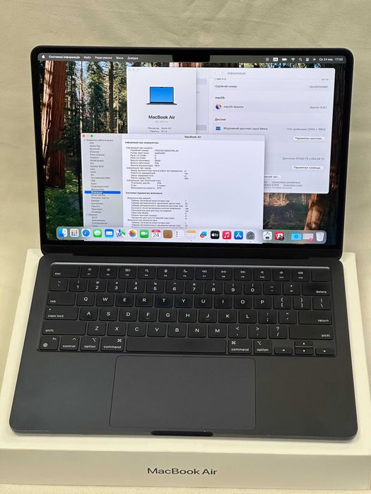 MacBook Air M2 13’ 2022р. 16/500Gb, Midnight