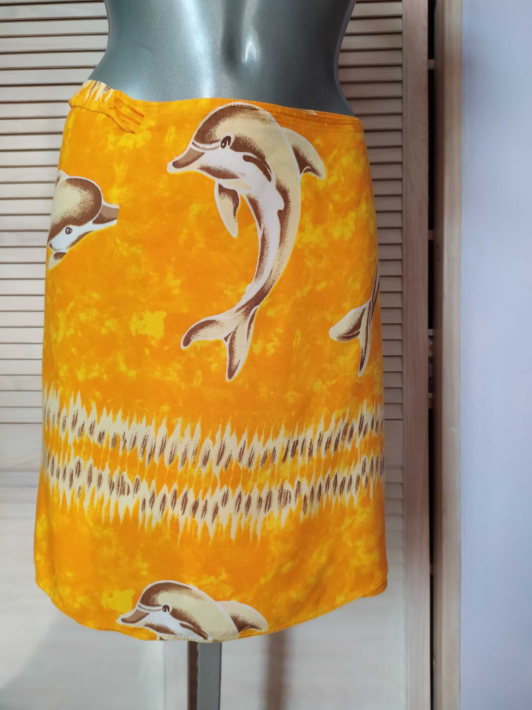 Krótka spódniczka na lato, pareo rozmiar M/L