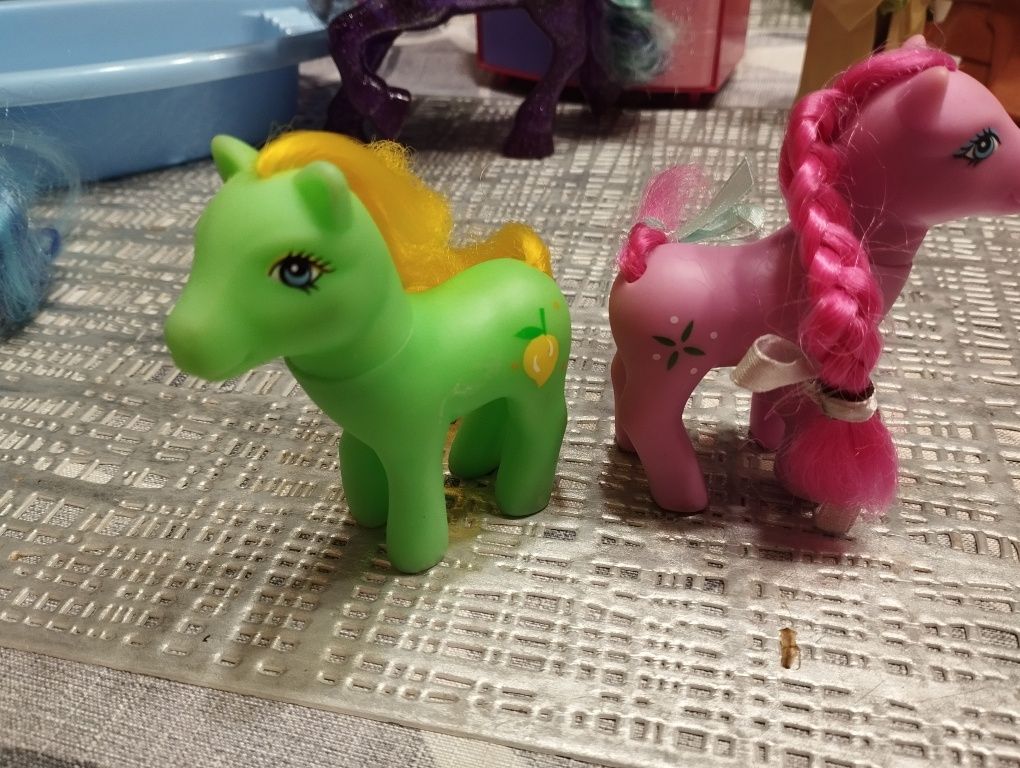 My little pony - siostrzyczki -Cytrynka i Kwiatuszek