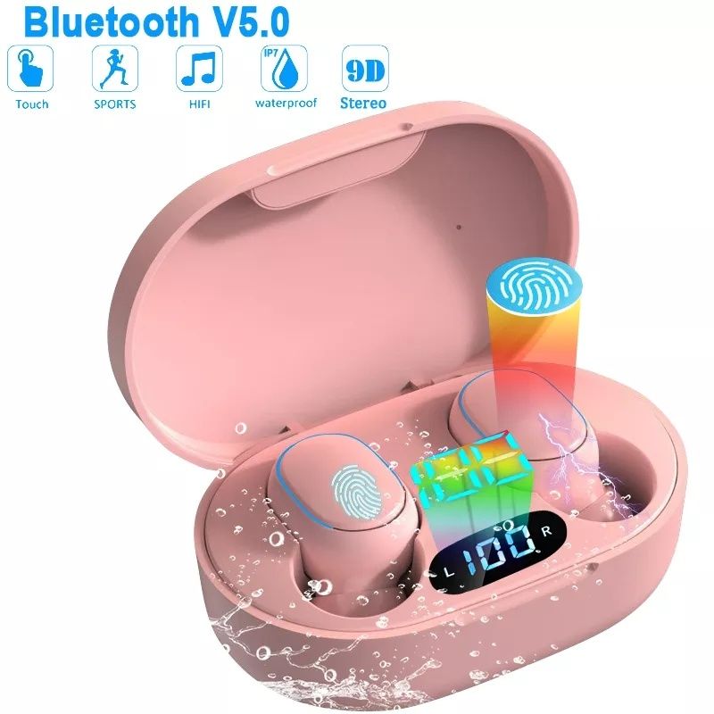 Auriculares Bluetooth novos vários estilos e cores