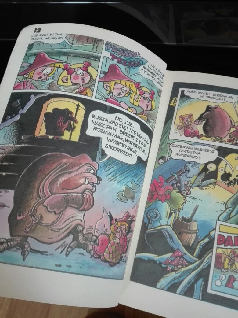 Komiks ,,Jak ciotka Fru Bęc uratowała świat od zagłady"  Baranowscy
