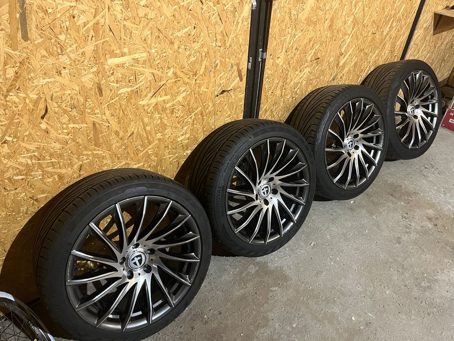 Felgi Tomason Dark Hyperblack 19 cali 5x120 TN16 245/40r19