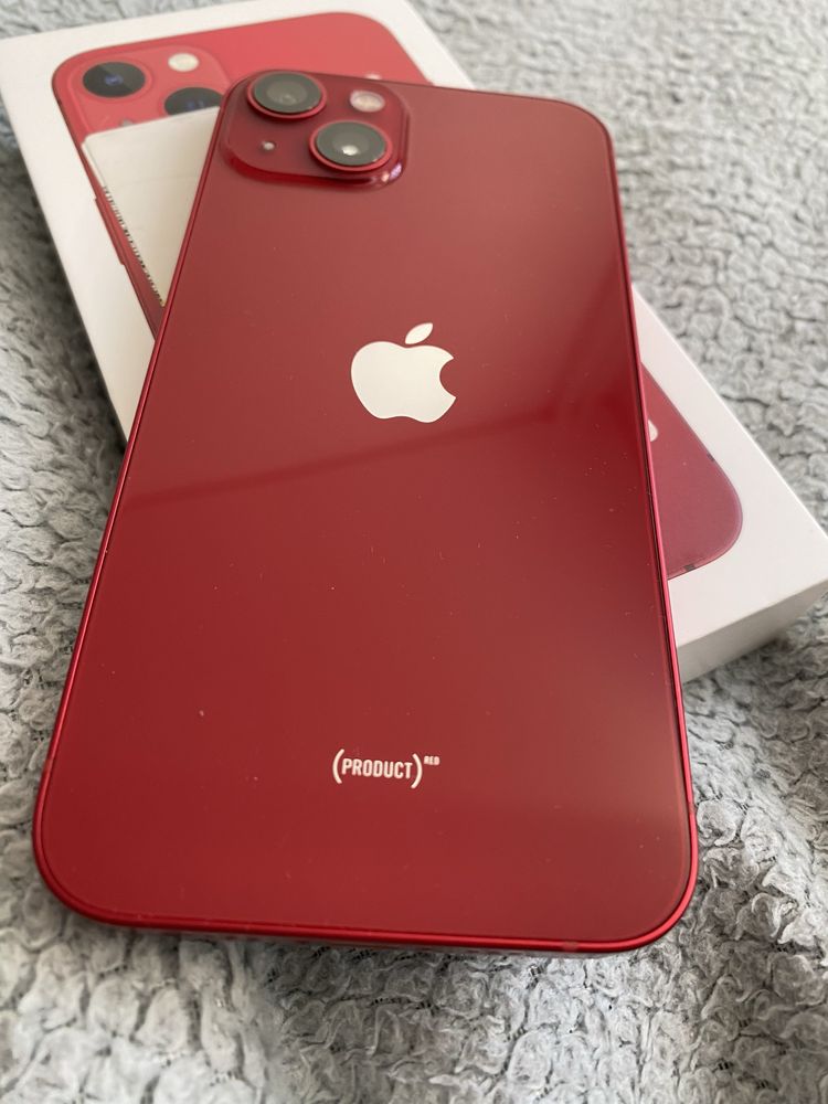 Iphone 13 czerwony 128GB idealny stan bateria 90% używany cały czas